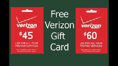 Verizon stolen gift card